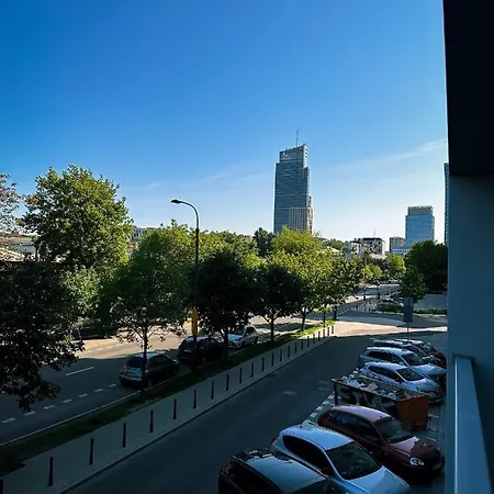 Apartament Vip Wola Warschau Exterior foto
